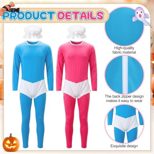 HooLing 2 Pcs Halloween Couple Costume