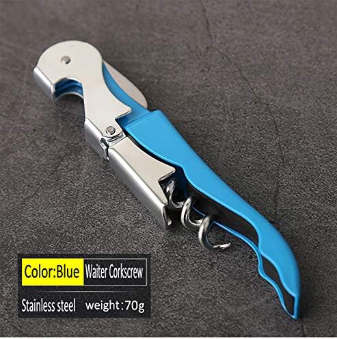 Professional Waiter Corkscrew Wine Openers Set(2PCS), Heavy Duty Stainless Steel Hinges Wine Key for Restaurant Waiters, Sommelier, Bartenders