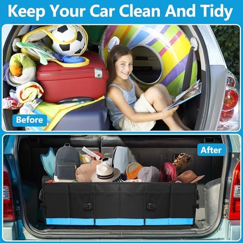 AOPHY Foldable Trunk Organizer for Car SUV Truck 95L