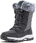 HOBIBEAR Women's Winter Snow Boots Warm Faux Fur