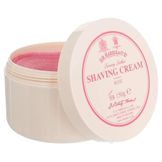 D.R. Harris & Co. Rose Shaving Cream Bowl 150g