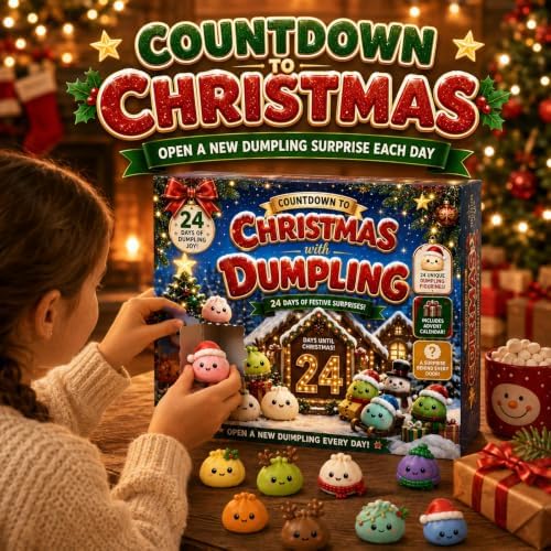 Christmas Squishies Advent Calendar 2030 Countdown for Adults