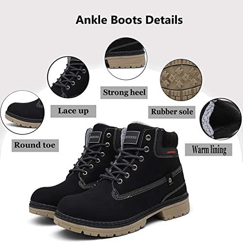 Eagsouni Mens Womens Winter Snow Boots