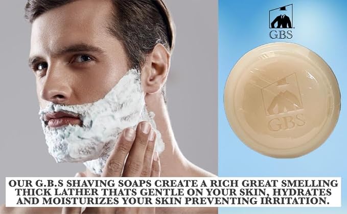 G.B.S Shavette Straight Razor Shaving Kit - Vintage Wet Shave Grooming Set for Men Includes: Shavette Edge Razor, Shaving Brush, Toiletry Bag, Shave Soap, Bowl, Double Edge Razor Blade Refills