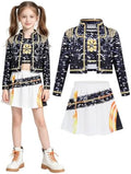 Pop Performer Costume Kids Girls Halloween Costumes Cosplay Outfit Set