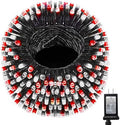 393 FT 1000 LED String Lights Outdoor Indoor, Christams String Lights Waterproof 8 Modes & Timer, Fairy Lights Plug in for Bedroom, Weeding, Patio, Party, Holiday,Christmas Decor (Red+White)