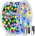 BrightChristmas 600 LED 196 FT Christmas Lights, Waterproof Outdoor String Lights with Remote and Timer, Christmas Tree Lights with 8 Modes Dimmable, Fairy Lights for Holiday Decor (Multicolor)