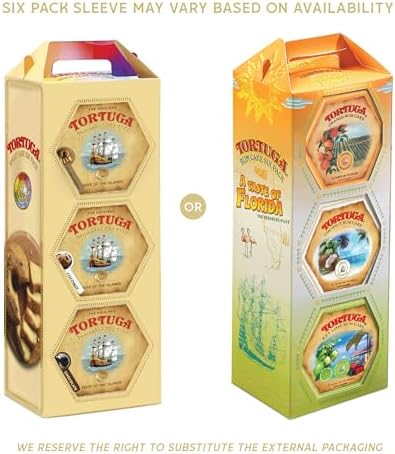 TORTUGA Taste of Florida Rum Cake Mix – 4 oz. - 6 Pack - The Perfect Premium Gourmet Gift