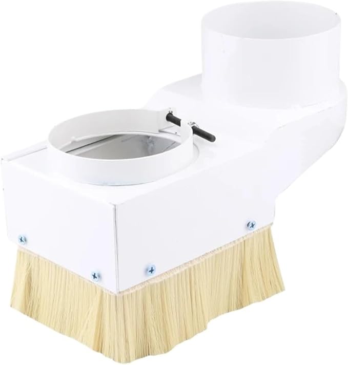 CNC-Spindle Dust Shoe Collector CNC Spindle Dust Cover 65 70 75 80 85 90 100 125mm Detachable Dust Collector Brush Cleaning Tool Engraving Milling Cutter(85mm)
