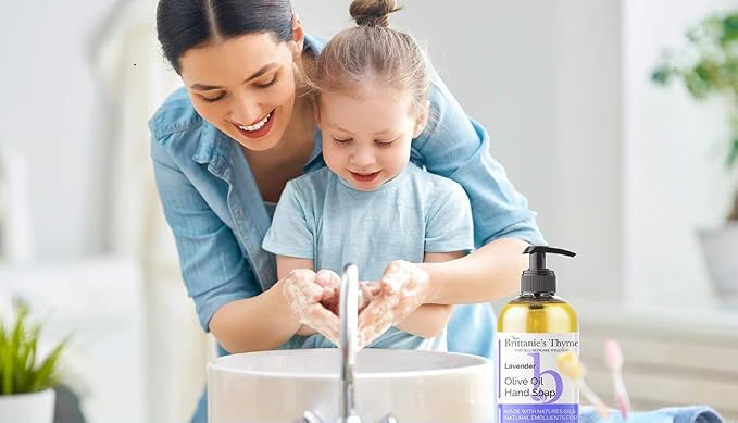 Brittanie’s Pure Castile Liquid Soap Refill, Bergamot Lime, 16 Ounce | Dish Soap, Hair & Body, Home, Gentle and Pure, Made with Natural Luxurious Oils, Vegan & Gluten Free Non-GMO