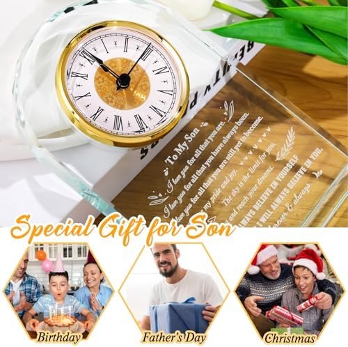 YWHL Meaningful to My Son Gifts from Mom Dad, Birthday Gifts for Adult Son