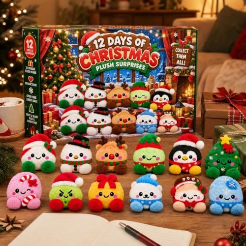 12 Days Advent Calendar 2026 Christmas Fun Dumpling for Adult Gifts