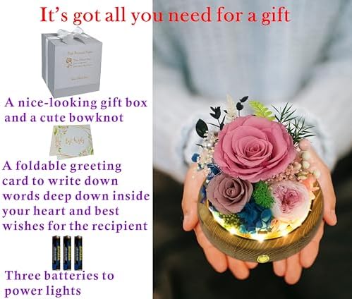 Long-Lasting Real Flowers - Unique Floral Gift For You To Send Love