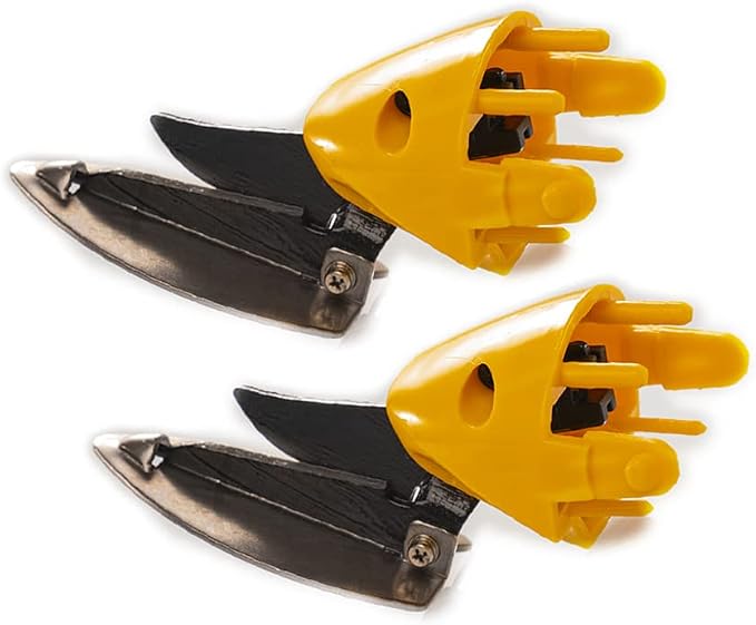 All-Purpose Replacement Blades for Electric Fabric Scissors,Compatible with ASIN B0FRMNGMWG & Others, Universal Cutting Blades for Sewing Leather Cardboard Craft Tools(pingjiandaotou-01)