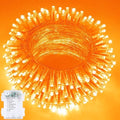 33FT 100 LED Battery Operated Halloween String Lights 8 Modes Twinkle Light