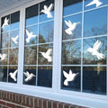 9 Sheets Bird Window Clings to Prevent Strikes, Anti-Collision Glass Decals