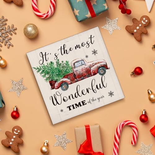 Christmas Decorations - It's the Most Wonderful Time of the Year Decor