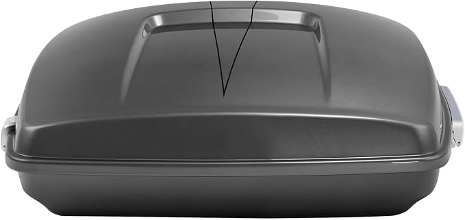 TCMT ABS Razor Trunk Fit For Harley Touring Street Glide 14-25 Charcoal Pearl