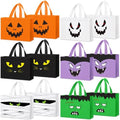 Paterr 30 Pcs Halloween Candy Bags Reusable Non Woven Treat Gift Bags