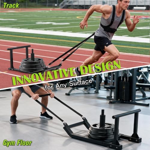GanFindX Workout Weight Sled for Speed & Athletic Strength Training