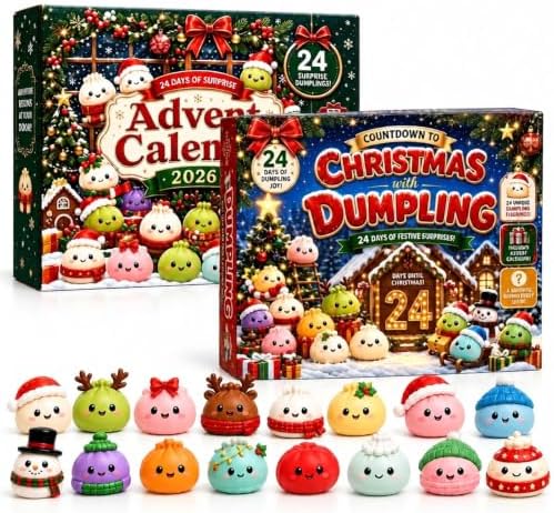 Christmas Squishies Advent Calendar 2026 Countdown for Adults