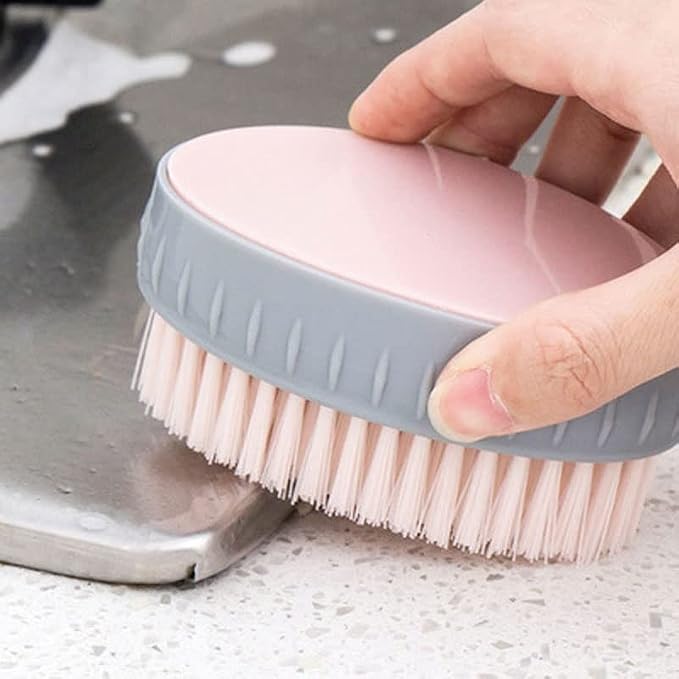 Household Brush Oval Powerful Washing Clothes Decontamination Shoe Multifunctional Floor