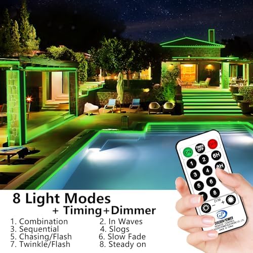 KNONEW 1000 LED Rope Lights Outdoor 164FT Rope Light for Outside Waterproof