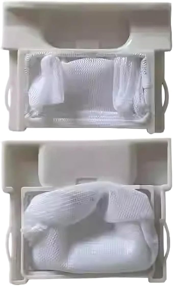 Washing Machine Filter, Compatible with Haier, Automatic Lint Remover Mesh Bag, Filter Box, and Thread Universal Accessories(05kuan)