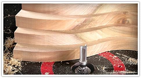 Amana Tool 45463-3TS Carbide Tipped Flush Trim Plunge Template Router Bit 3/4 Dia x 1 Inch x 1/2 Shank with Upper Ball Bearing 3 Flute