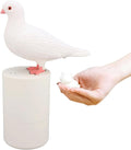 Pigeon Pooping Pigeon Soap Dispenser, Funny Bird Foaming Soap Dispenser (White)