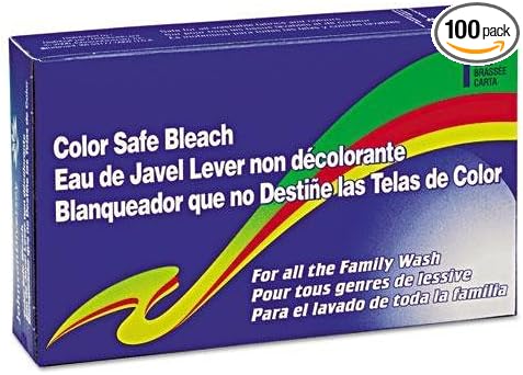 2979697 Color Safe Powder Bleach, Vend Pack, 1 Load Box, 100/Carton