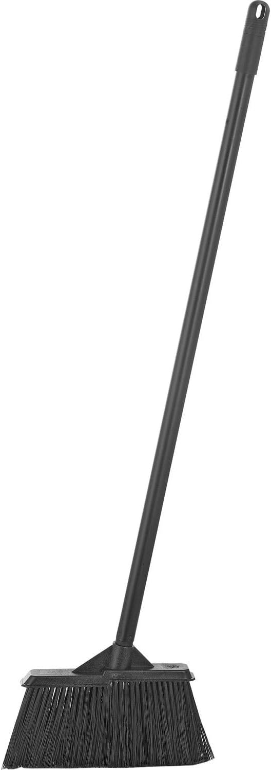 Global Industrial Upright Dust Pan & Lobby Broom Combo Kit