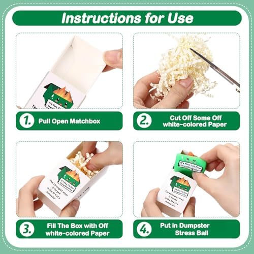 24 Sets Appreciation Dumpster Gifts with Boxes, Inspirational Party Favor