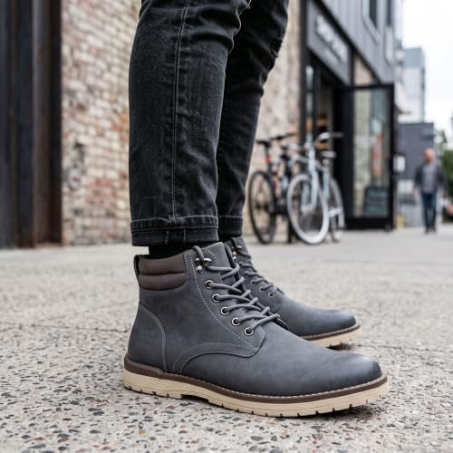 Vostey Men's Hiking Boots Waterproof Casual Chukka Boots for Men