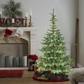 Prelit Artificial Pre-Lit Christmas Tree with Warm White Lighting