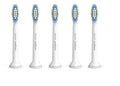 Philips Sonicare Simply Clean Replacement Toothbrush Heads, HX6015/03, 5 Count
