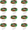 Brightown 12 Pack Christmas Red Green Fairy Lights Battery Operated
