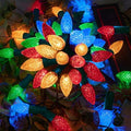 AWQ 300LED 108 FT C6 Christmas String Lights Plug in Multicolor Decorations