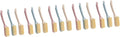 GALPADA 15pcs Handle Shoe Brush Soft Bristle Tools for Shoes Sneakers and Clothes Gentle Scrub Brushes for Laundry and Removal