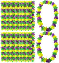 JUNEBRUSHS 24 Pack Mardi Gras Leis Garlands Mardi Gras Throws