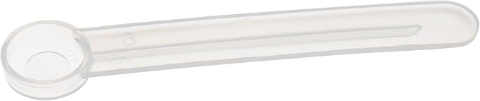 1/8 teaspoon scoop (1/8 teaspoon measuring spoon) plastic | FitPowders (100, Clear)