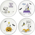 Lenox Great Pumpkin Halloween Accent Plates, Appetizer Plate Set for 4