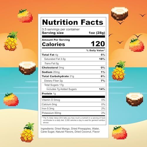 Final Boss Sour Fruit Candy, Sour Piña Colada, Level 1, 4 Pack