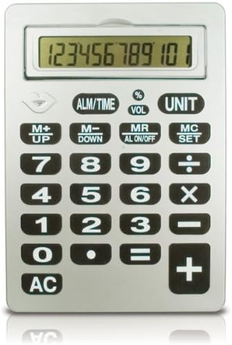 Reizen 12-Digit Jumbo Talking Calculator