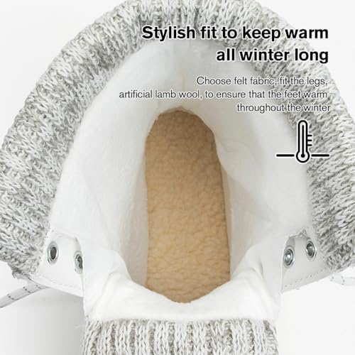 ALEADER Womens Winter Snow Boots | Waterproof Shell | Duck Boots