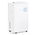 80Pints Dehumidifier with Drain Hose, 5,500 Sq.Ft Dehumidifier for Basement, 5L/1.32 Gallon Tank, Energy Star Cert. 42dB, Humidity Display Ring, Humidity Remover for Home, Bedroom & Bathroom