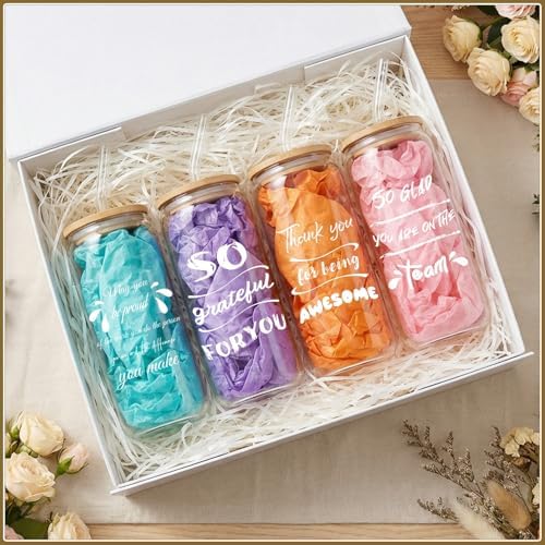 12 Set Employee Appreciation Gifts, Inspirational Thank You Gifts for Staff