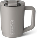 BrüMate Müv - 15oz 100% Leak Proof Insulated Coffee Mug with Handle & Lid - Stainless Steel Coffee Travel Mug - Double Walled Coffee Cup (Mocha)