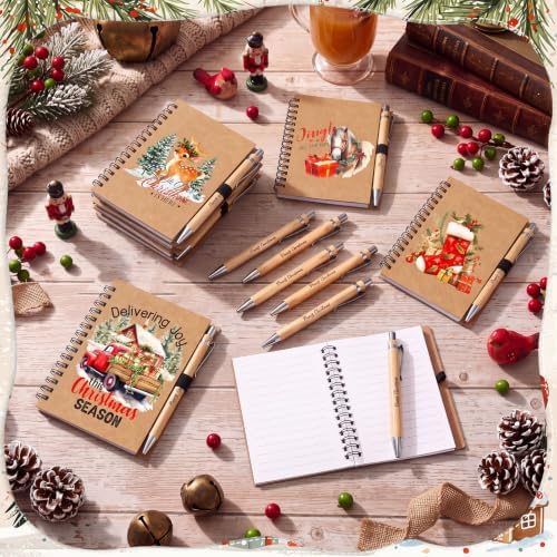 Gueevin 72 Pcs/36 Set Inspirational Notebook Pen Gifts Bulk, Vintage