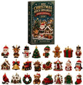 Mini Christmas Ornament Advent Calendar: 24 DIY Brick Decorations (A-1PC)